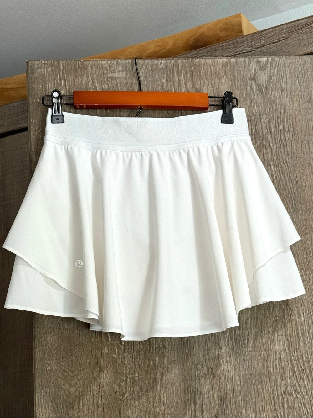 lululemon athletica White Layered Athletic Skort